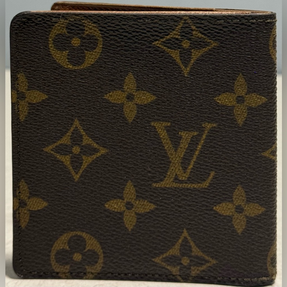 Louis Vuitton Brown Monogram Canvas Bi-Fold Wallet